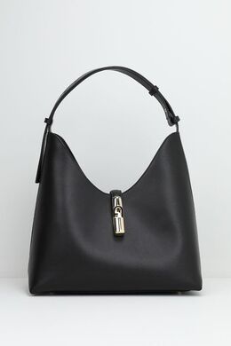 Furla: Чёрная сумка 