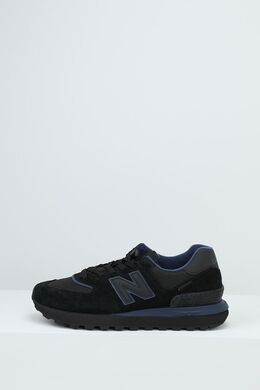 NEW BALANCE: Чёрные кроссовки  574