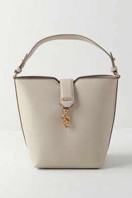 Dkny: Бежевая сумка 