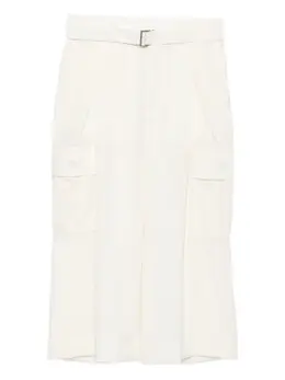 sacai: Белые брюки 