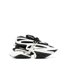 Balmain-Sneakers Bianco, Nero-Uomo 52875233231188