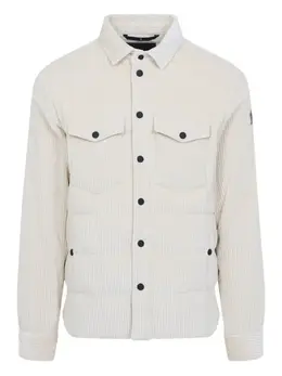 Moncler Grenoble: Белое пальто 