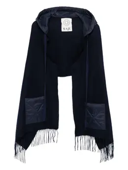 Maje: Плащ с капюшоном 