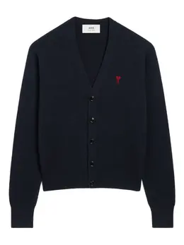 AMI Paris: Кардиган  Ami de Cœur из шерсти