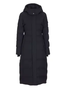 Moose Knuckles: Чёрный пуховик 