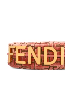 Fendi mini Fendigraphy jacquard velvet tote bag 31831662