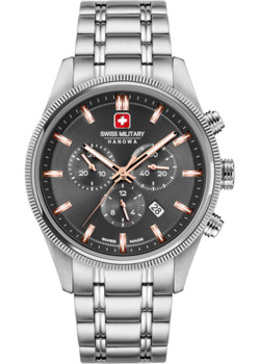 Швейцарские наручные мужские часы Swiss Military SMWGI0003103. Коллекция Airman w244844