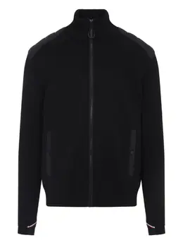 Moncler Grenoble: Чёрный кардиган 