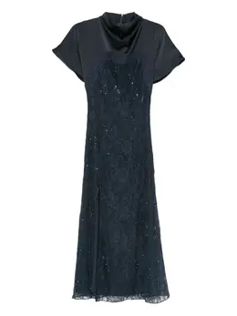 PINKO: Платье с растительным принтом 