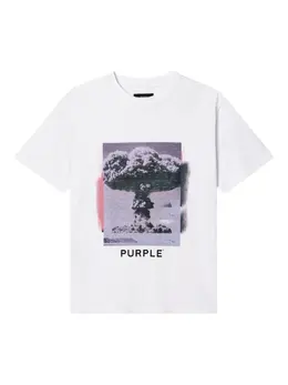 Purple Brand: Футболка с принтом 