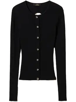 TWINSET: Чёрный кардиган 