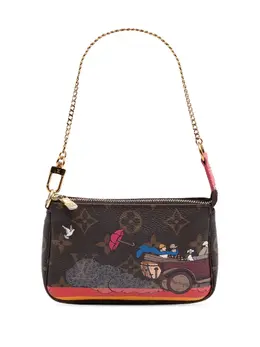 Louis Vuitton Pre-Owned: Коричневая сумка 