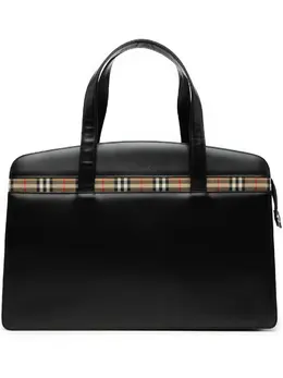 Burberry Pre-Owned: Чёрная сумка 