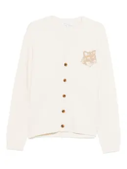 Maison Kitsuné: Бежевый кардиган 