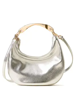 TWINSET: Серебристая сумка-шоппер 