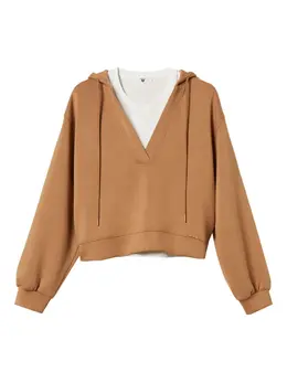 TWINSET: Свитшот с капюшоном 