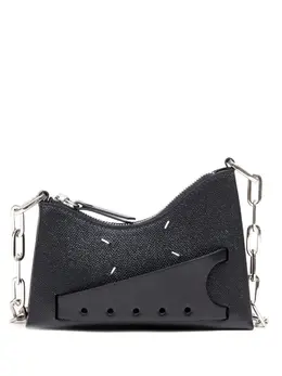 Maison Margiela micro Snatched leather shoulder bag 21948938