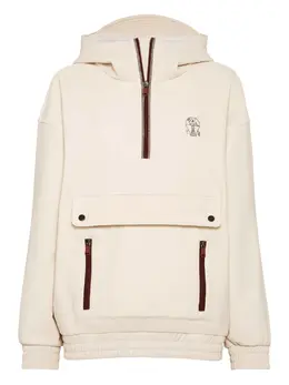 Brunello Cucinelli: Бежевая толстовка 