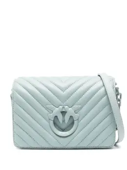 Мини-сумка через плечо Love Click Chevron Pinko, синий 21613644 | синий