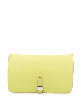 Hermès Pre-Owned: Жёлтый кошелёк 