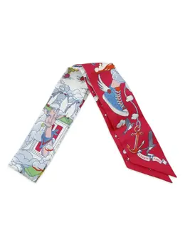 Hermès Pre-Owned: Шарф с принтом 