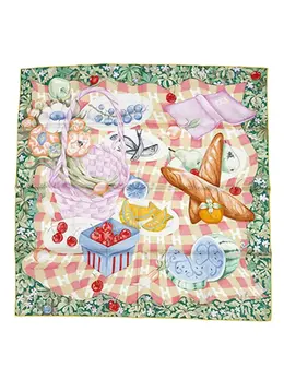 Hermès Pre-Owned: Шарф с принтом 