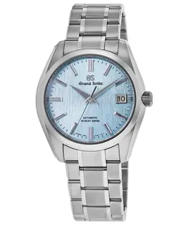 Grand Seiko Heritage Collection Automatic Blue Dial Titanium Men's Watch sbgh349g