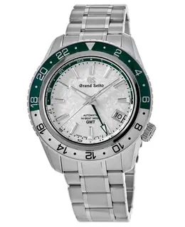 Grand Seiko Sport Collection Snow Valley Edition GMT Automatic White Dial Steel Men's Watch sbgj277g