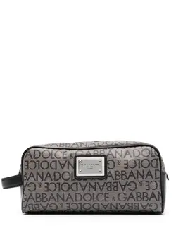 Dolce & Gabbana logo-print wash bag 20234703