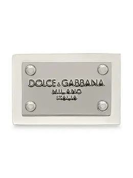 Dolce & Gabbana logo-engraved pin 22056802