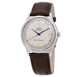 Orient Classic Solar-Powered Ivory Dial Watch RA-WK0003G10B