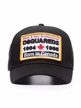 Dsquared2: Чёрная кепка  Born in Canada