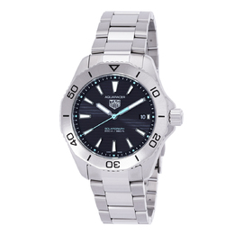 Pre-owned Tag Heuer Aquaracer Black Dial Mens Watch wbp1114.ba0000