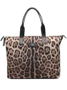 Dolce & Gabbana leopard-print tote bag 27550651