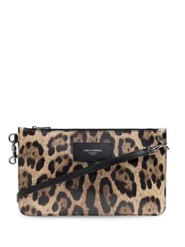 Dolce & Gabbana leopard-print toiletry bag 27575135