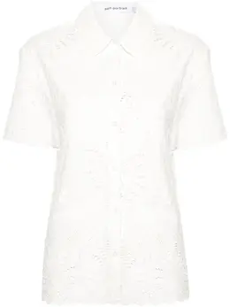 Self-Portrait: Хлопковая рубашка 