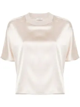 Peserico: Атласная блуза 