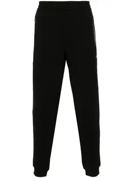 Ea7 Emporio Armani: Чёрные брюки 