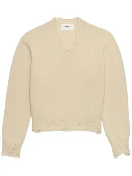 AMI Paris: Светлый свитер 