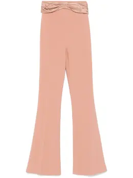 Elisabetta Franchi: Брюки с бантом 