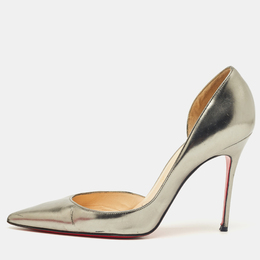 Christian Louboutin: Серебристые туфли 