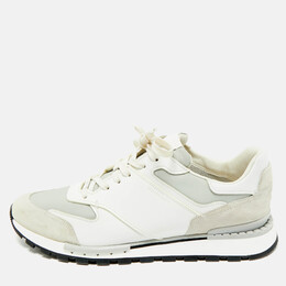 Berluti: Белые кроссовки 