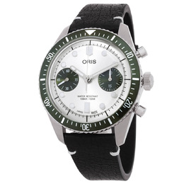 Oris Divers Sixty-Five Chronograph, Automatische Uhr mit grauem Zifferblatt für Herren - Artikelnummer 01/771/7791