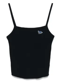 Maison Kitsuné: Синяя майка 