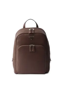 Prada structured leather backpack 29574593