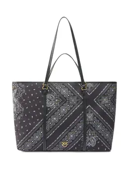 PINKO: Сумка-шоппер с принтом 