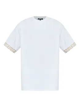 Versace: Белая футболка 