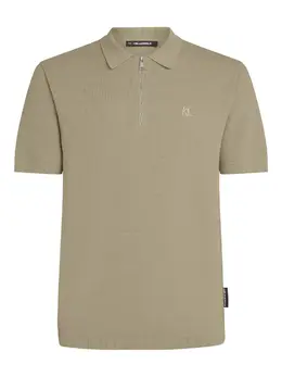 Karl Lagerfeld: Бежевое поло 
