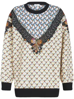 ETRO: Свитер с растительным принтом 