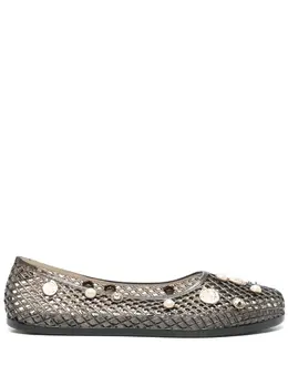 Ancient Greek Sandals: Чёрные балетки 